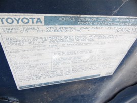 1989 TOYOTA PICK UP STANDARD CAB BLUE 2.4 AT 2WD Z19804